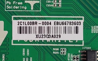 MAIN PARA TV LG / NUMERO DE PARTE EBU66783606 / EAX69763504(1.0) / PANEL HC500EQF-VKGA1-214X / DISPLAY PT500GT03-1 VER.1.0 / MODELO 50QNED80UQA.BUSSLJM	 - Imagen 3
